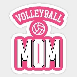 VOLLEYBALL MOM Sticker